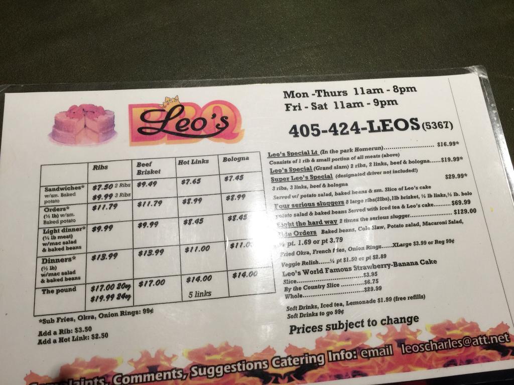 Leo`s Bar-B-Q Factory